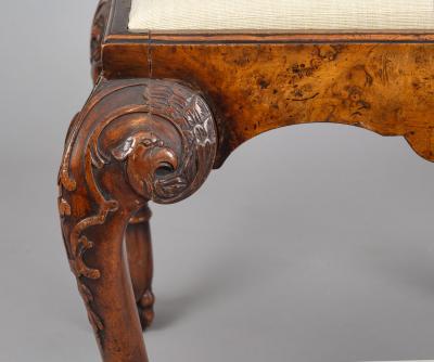 George I Style Walnut Stool