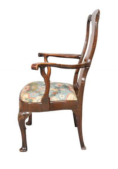 George I Walnut Armchair
