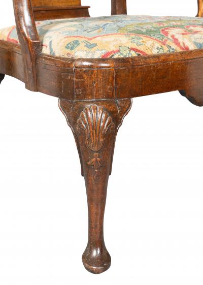 George I Walnut Armchair