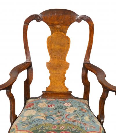 George I Walnut Armchair