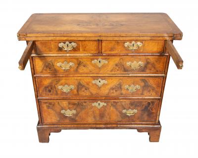 George I Walnut Bachelors Chest