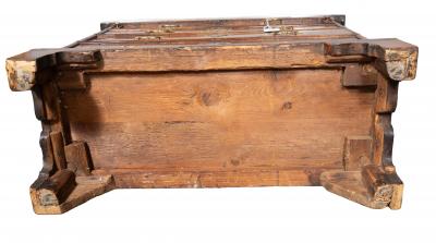 George I Walnut Bachelors Chest