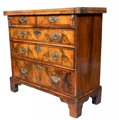 George I Walnut Bachelors Chest