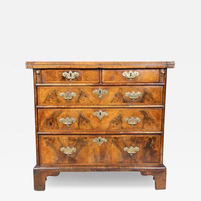 George I Walnut Bachelors Chest