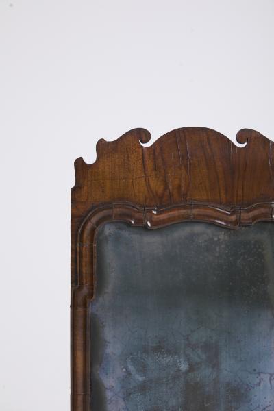 George I Walnut Mirror