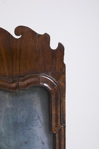 George I Walnut Mirror