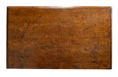 George II Burl Walnut Chest Of Drawers