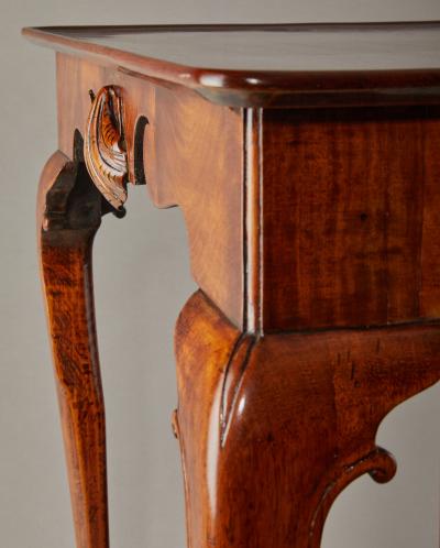 George II Carved Mahogany Tea Table