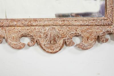 George II Gesso Carved Gilt Mirror