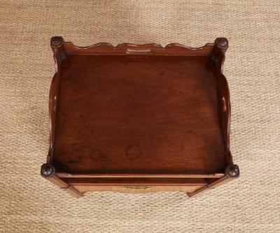 George II Mahogany Bedside Cupboard