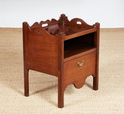 George II Mahogany Bedside Cupboard