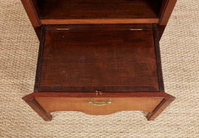 George II Mahogany Bedside Cupboard