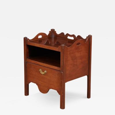 George II Mahogany Bedside Cupboard