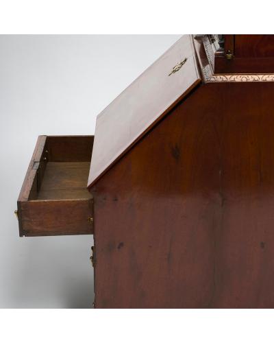 George II Mahogany Bureau Bookcase c 1740