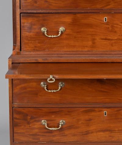 George II Mahogany Chest on Chest Circa 1740