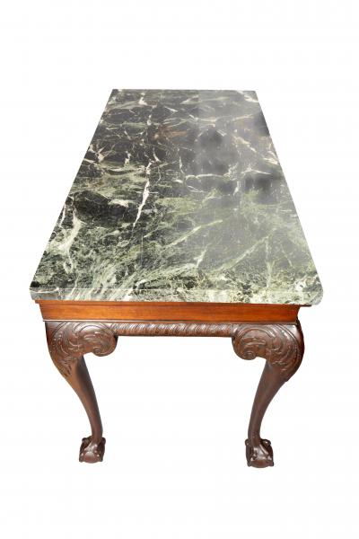George II Mahogany Console Table