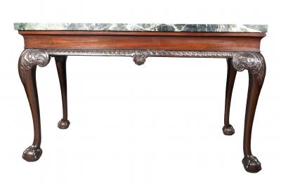 George II Mahogany Console Table