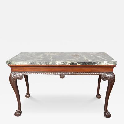 George II Mahogany Console Table
