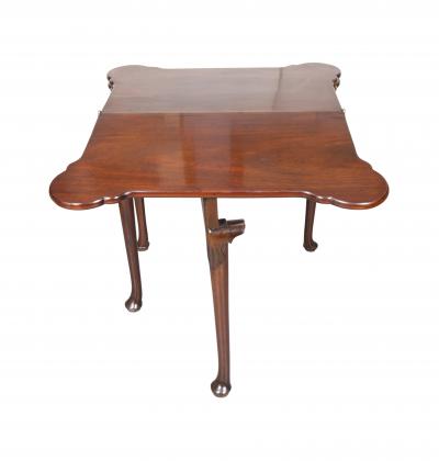 George II Mahogany Games Table