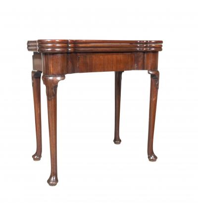 George II Mahogany Games Table