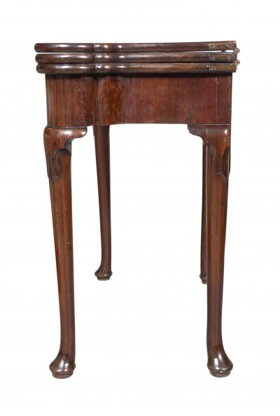George II Mahogany Games Table