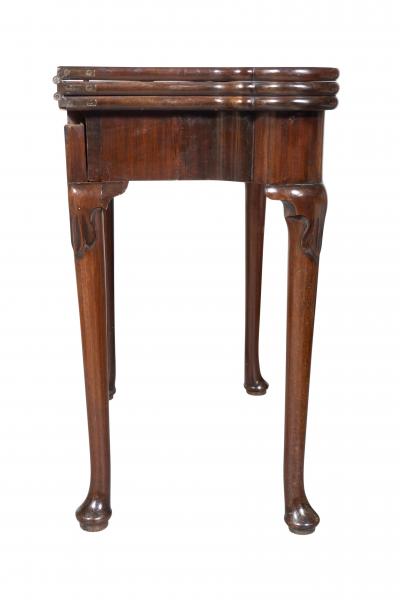 George II Mahogany Games Table