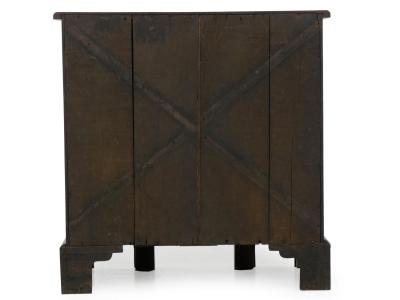 George II Mahogany Kneehole Dressing Table Desk England c 1750