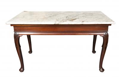 George II Mahogany Serving Table Possibly Irish