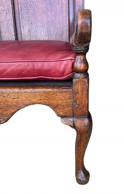 George II Oak Settle