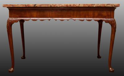 George II Period Walnut Console Table