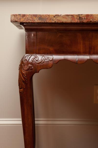 George II Period Walnut Console Table