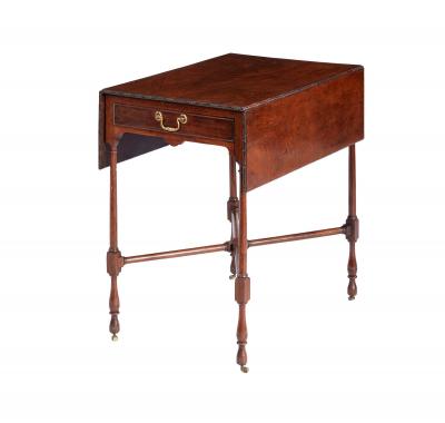 George II Spider Leg Pembroke Table