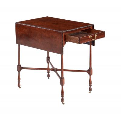 George II Spider Leg Pembroke Table