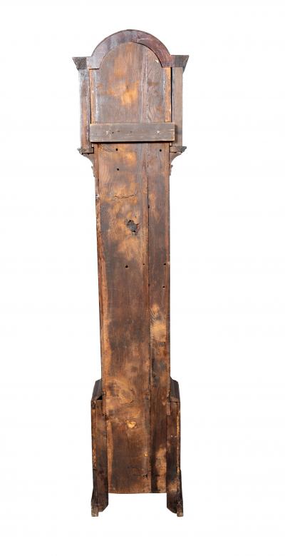 George II Walnut And Oak Grandmother Clock