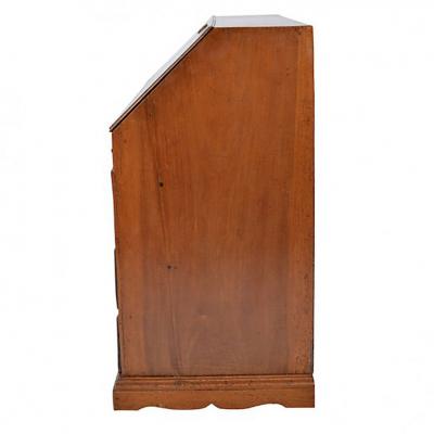 George II Walnut Bureau Secretary