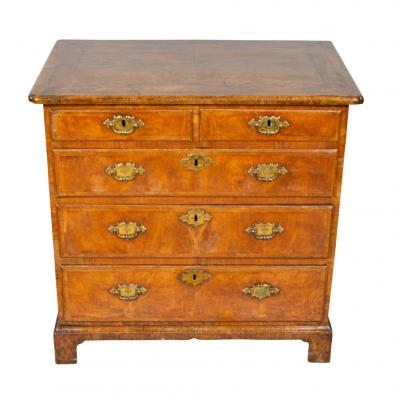 George II Walnut Chest of Drawers