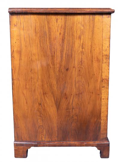 George II Walnut Kneehole Desk