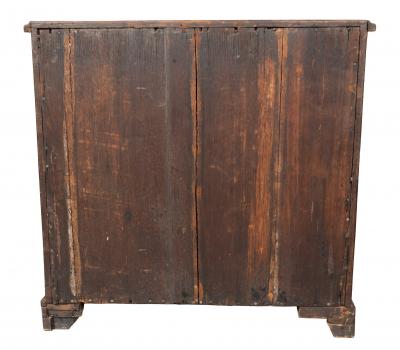 George II Walnut Kneehole Desk
