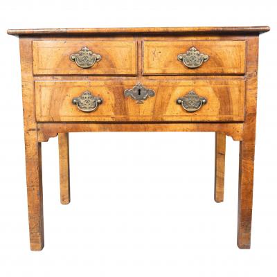 George II Walnut Lowboy