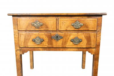 George II Walnut Lowboy