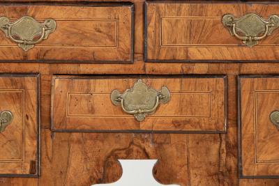 George II Walnut Lowboy English circa 1760