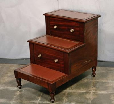 George III Bed Steps