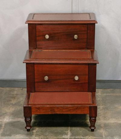 George III Bed Steps