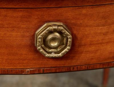 George III Bees Wing Satinwood Pembroke Table