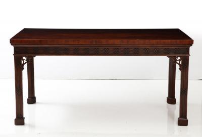 George III Chinese Chippendale Console Table