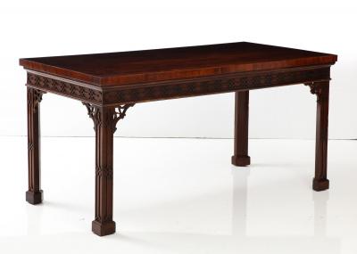George III Chinese Chippendale Console Table