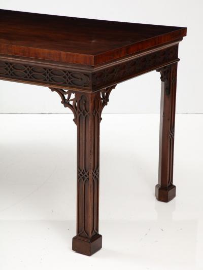 George III Chinese Chippendale Console Table