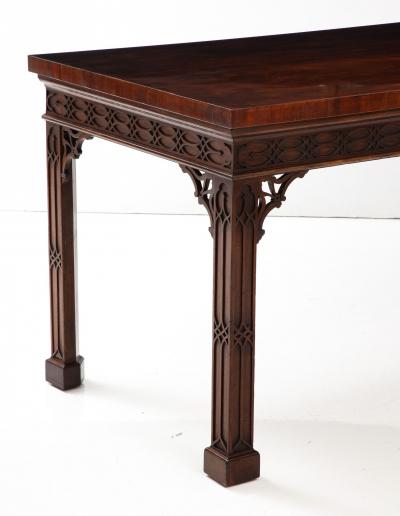 George III Chinese Chippendale Console Table