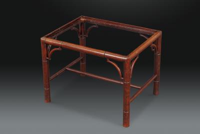 George III Chinese Chippendale Stool c 1780