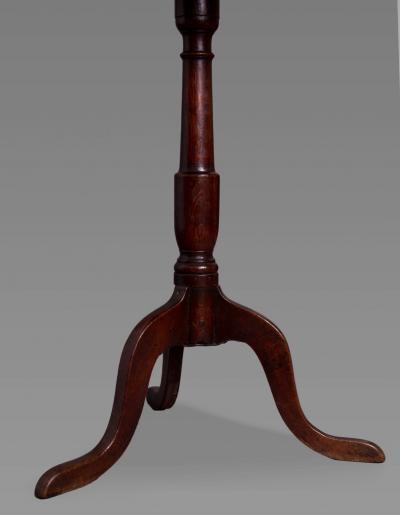 George III Elm and Oak Tripod Table